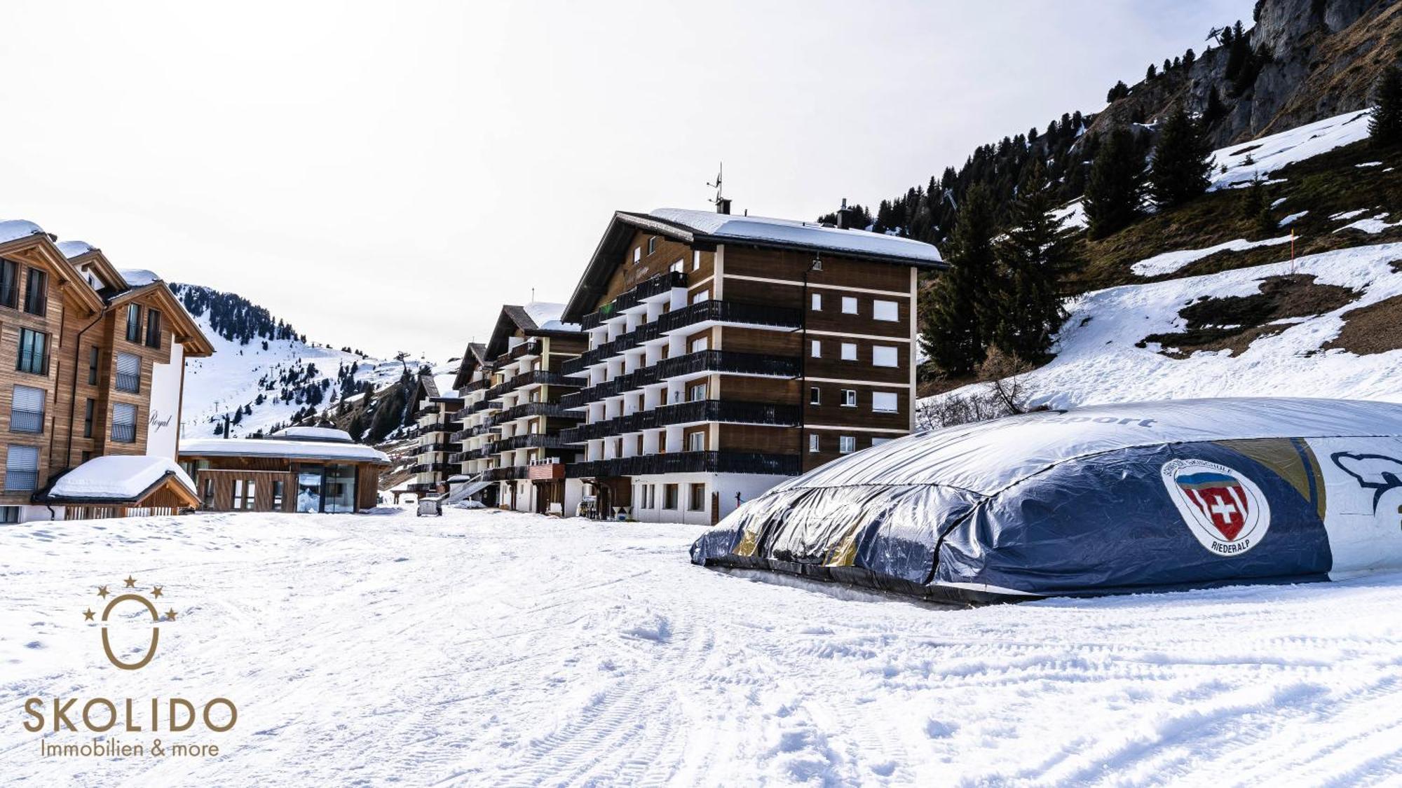 Haus Rhodania Mit Matterhornblick, Riederalp Mitte Εξωτερικό φωτογραφία